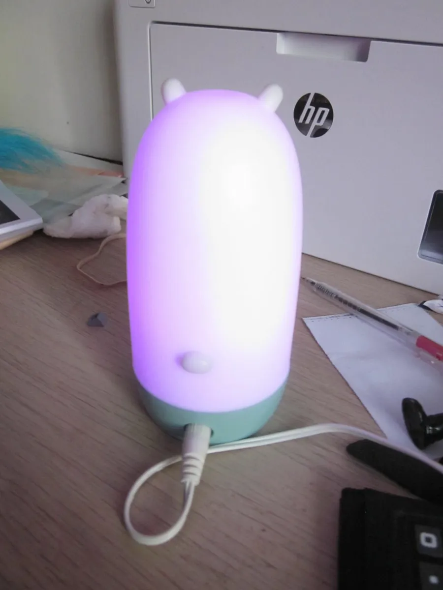 Ikea Spiken Otter Night Light Multi -Coloured 13cm - Image 2