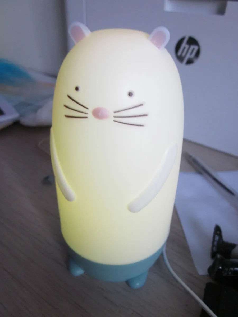 Ikea Spiken Otter Night Light Multi -Coloured 13cm - Image 3