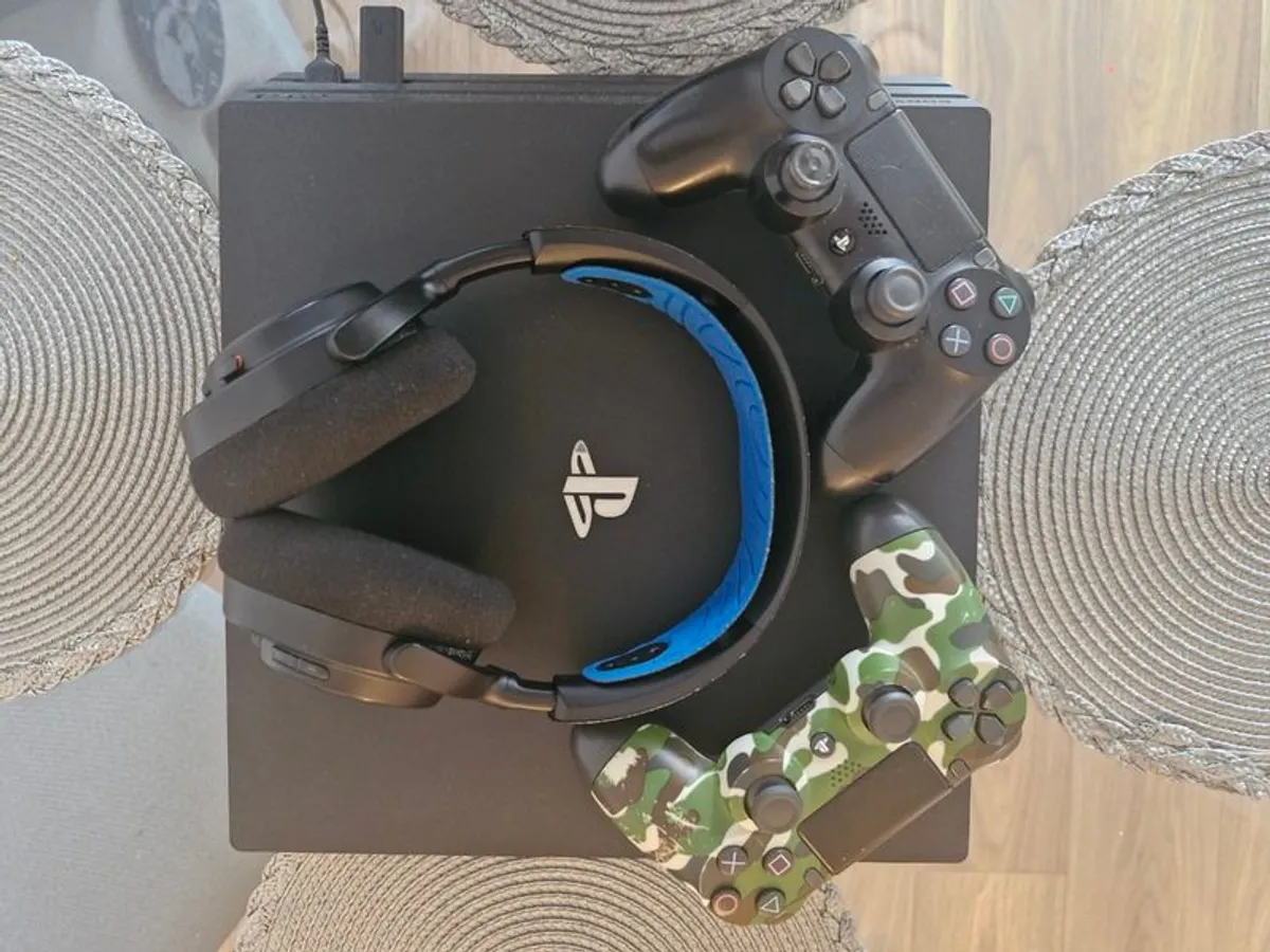 Ps4 Pro and SteelSeries Arctis Nova Wireless Gaming Headphones - Image 3