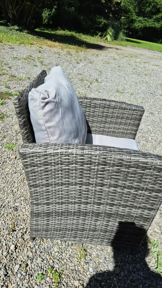 ✅Comfy Corner Rattan Sofa Set Garden Free deliver - Image 2