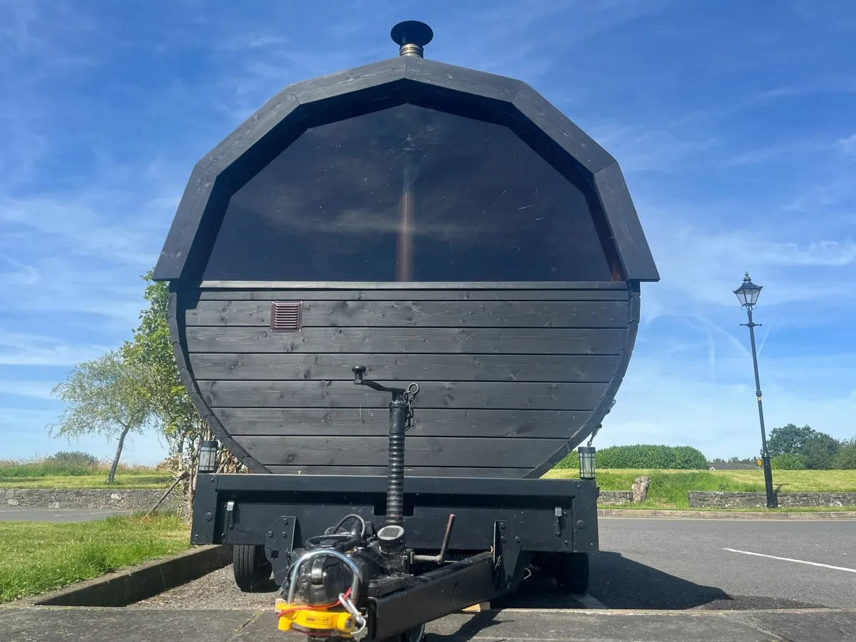 Mobile Barrel Sauna - Image 2