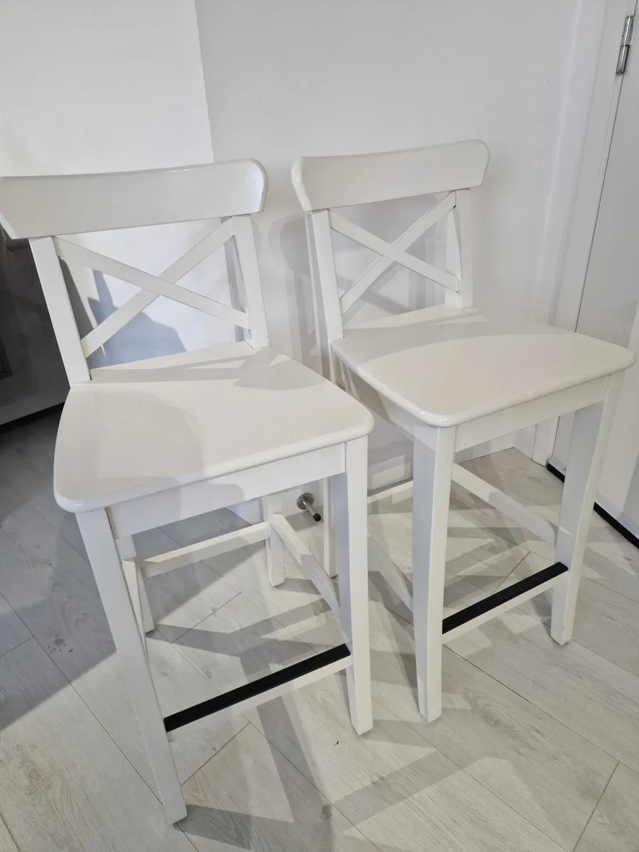 Ikea Kitchen Island and Bar Stools - Image 3