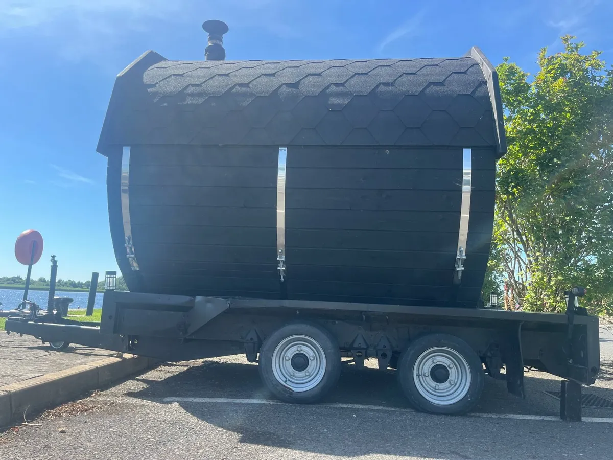 Mobile Barrel Sauna - Image 4