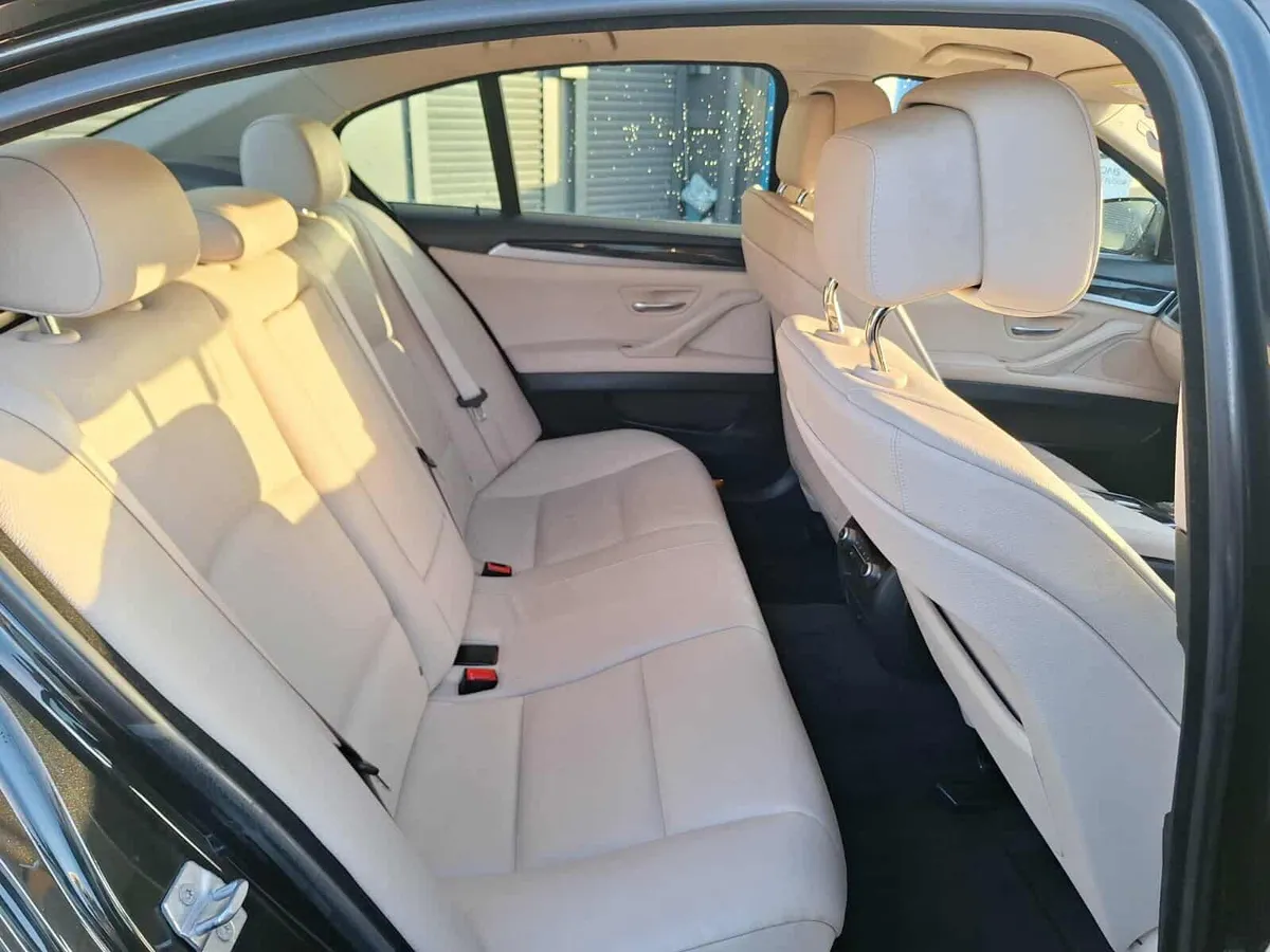 BMW 5 Series Automatic, 2.0 petrol, 2013 in black - Image 4