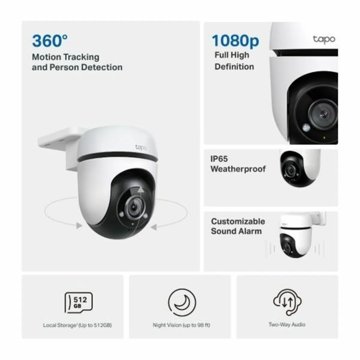 Outdoor Wifi Camera Pan and Tilt - Image 4