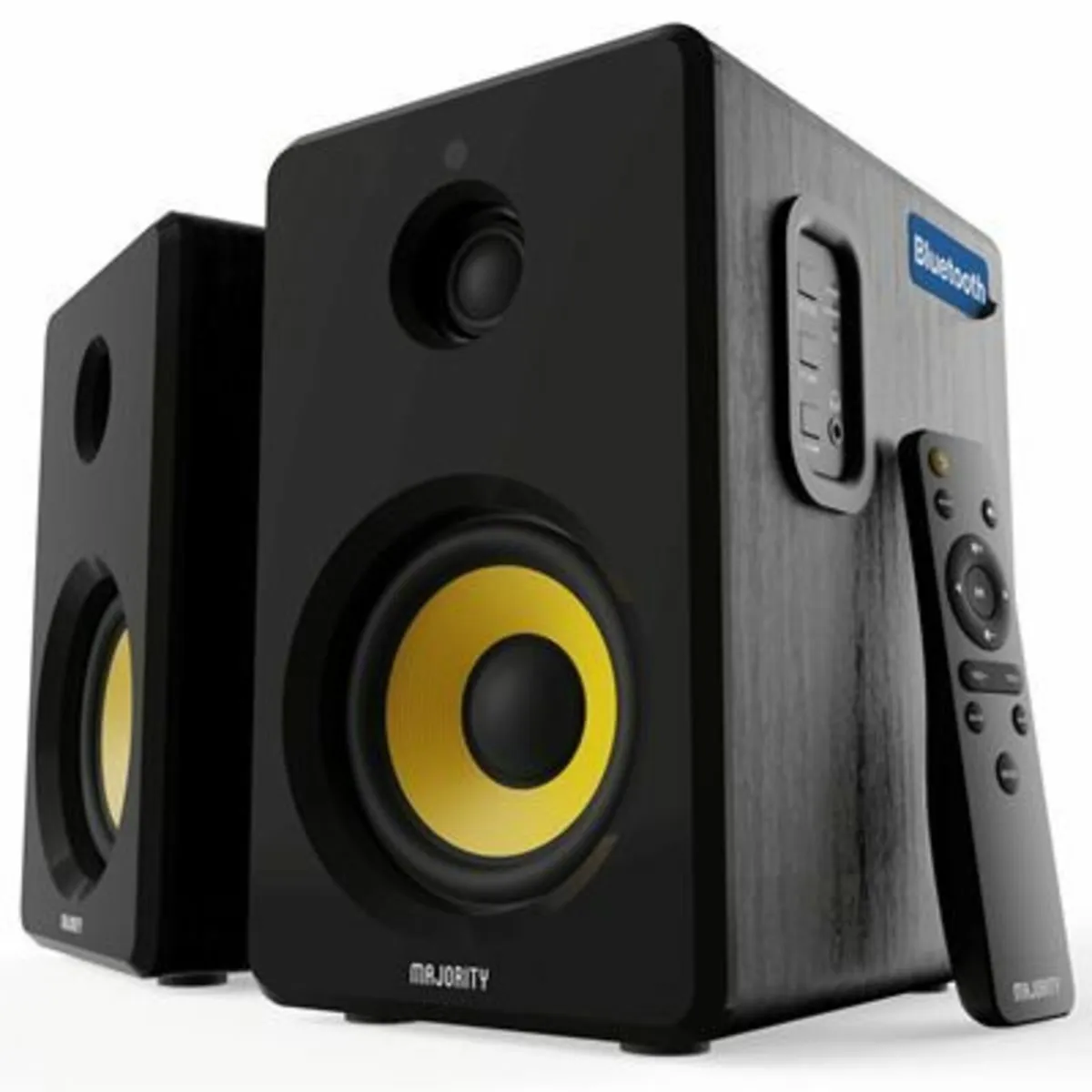 Active Bluetooth Bookshelf Speakers - Image 1