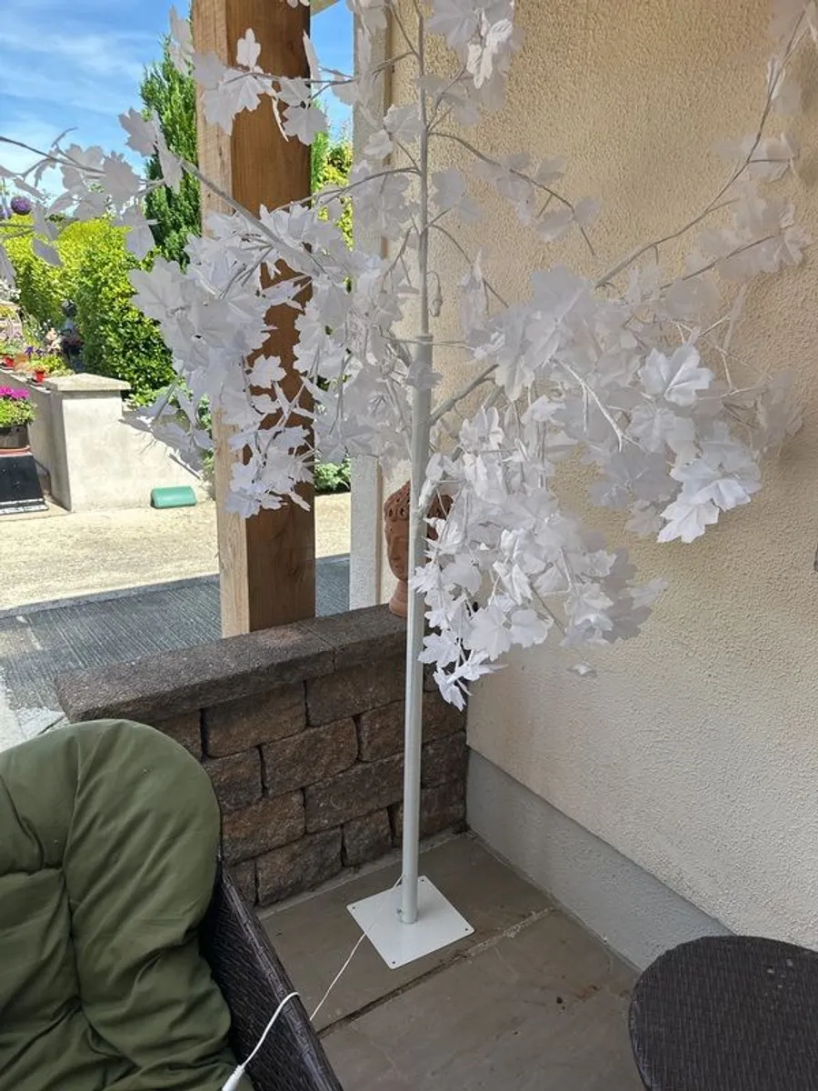 Light up artificial tree