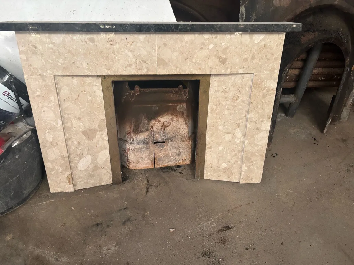 Free fireplace and hearth - Image 1