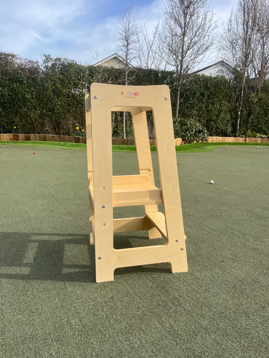 ‘Stepup’ Montessori Toddler Tower - Image 2