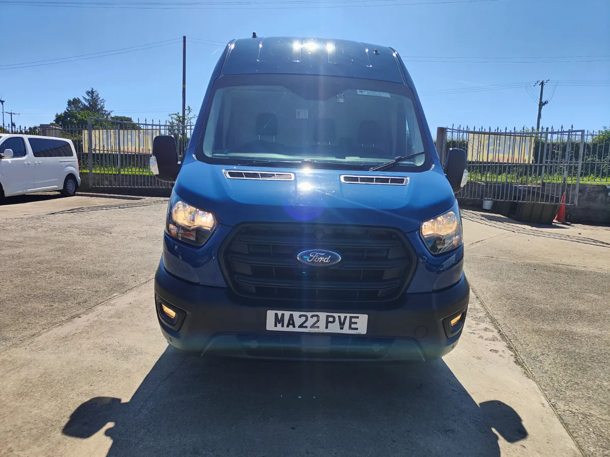 VRT € 200 2022 TRANSIT 130 350 LWB HIGH ROOF RWD - Image 2