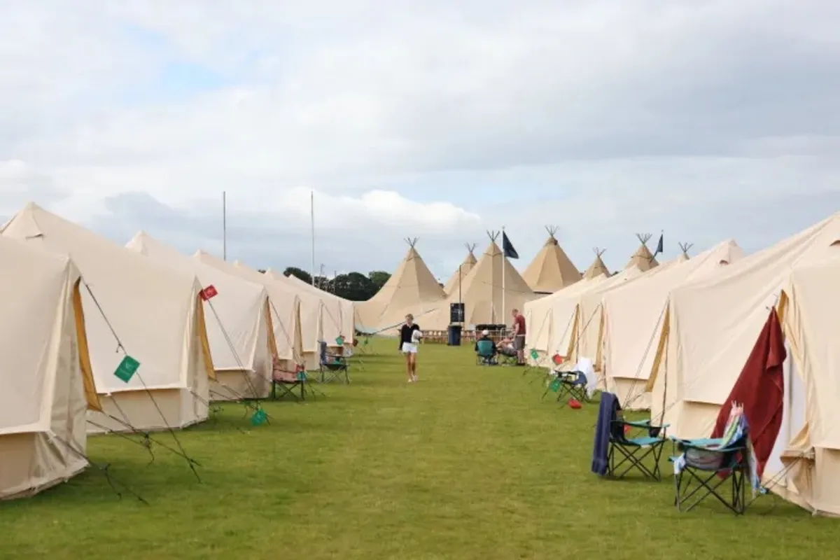 The Open Camping Village Fri/Sat night