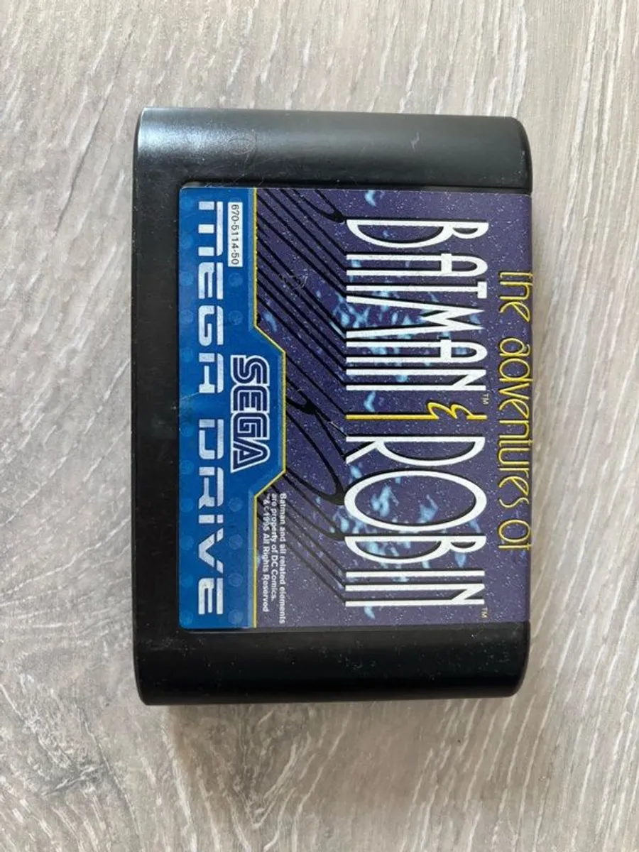 Sega Megadrive The Adventures of Batman & Robin cartridge - Image 1