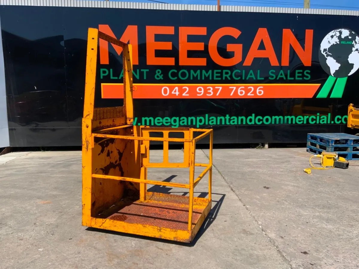 FORKLIFT / TELEPORTER MAN BASKET.........4014-1. - Image 1