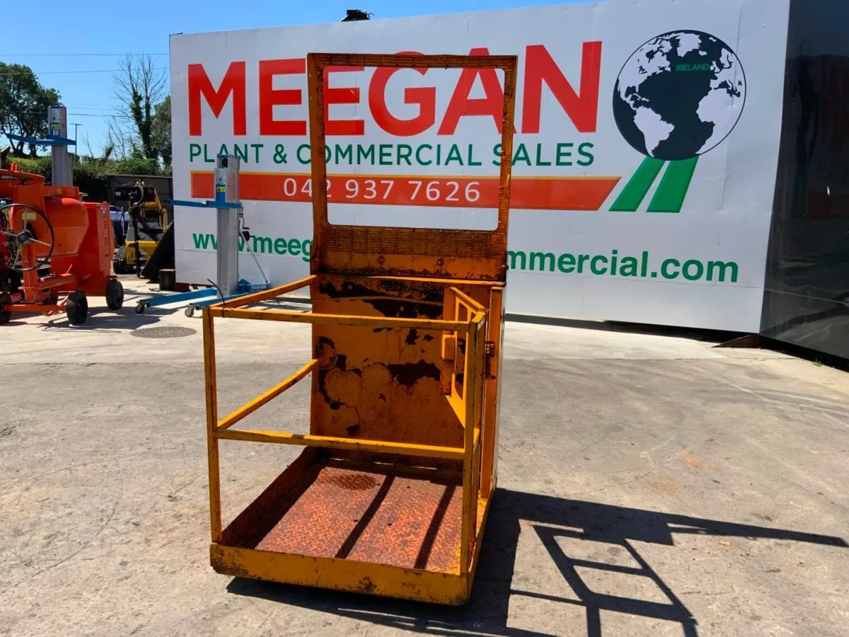 FORKLIFT / TELEPORTER MAN BASKET.........4014-1. - Image 3