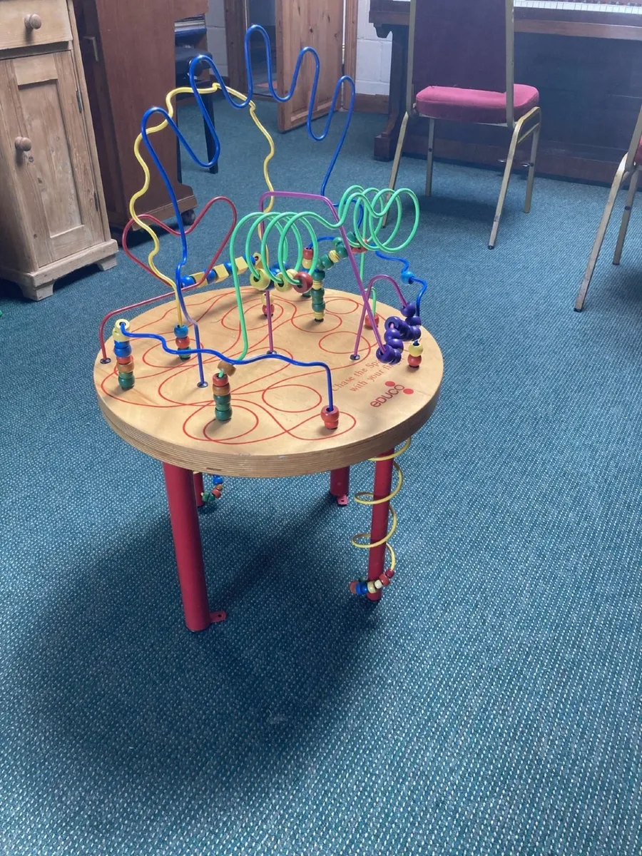 Kids Bead Maze Table - Image 1