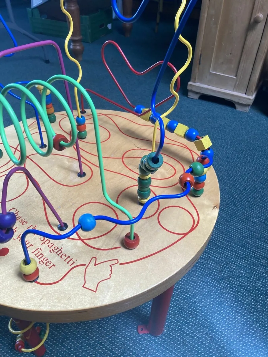Kids Bead Maze Table - Image 2