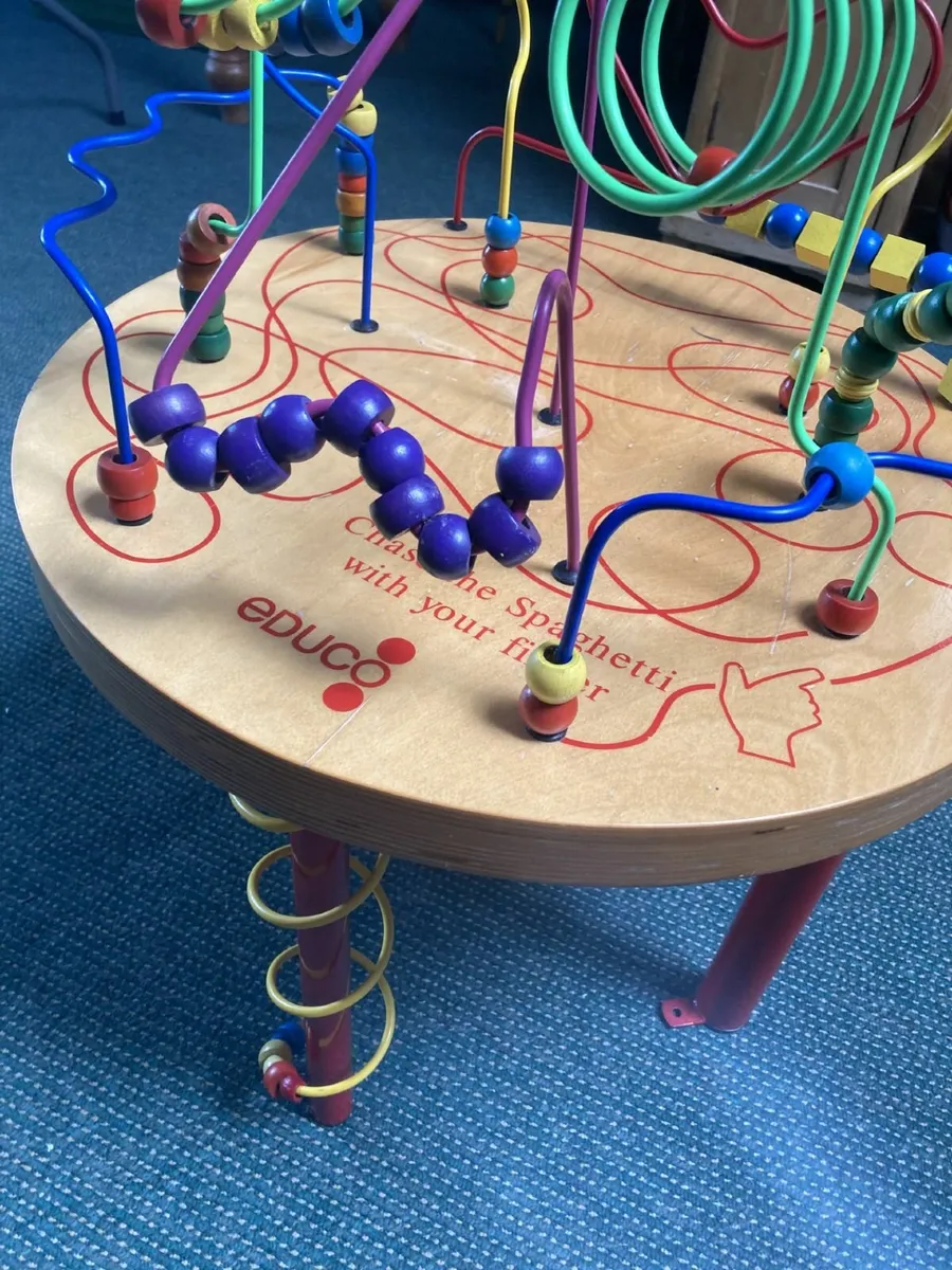 Kids Bead Maze Table - Image 3