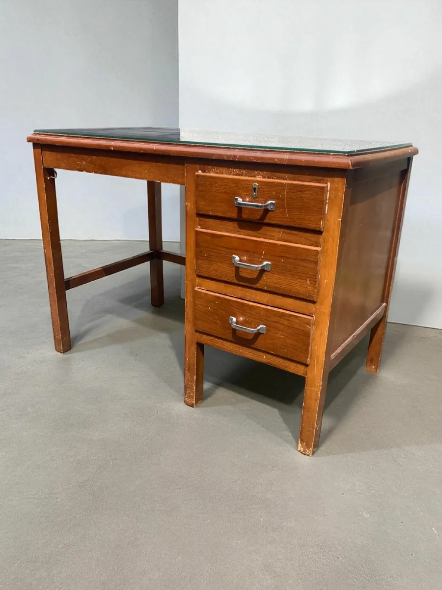 Antique Desk - Home Office - Vintage - Image 3