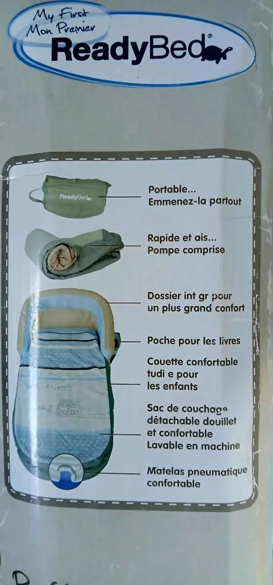 Inflatable Toddler Travel Bed - Image 2
