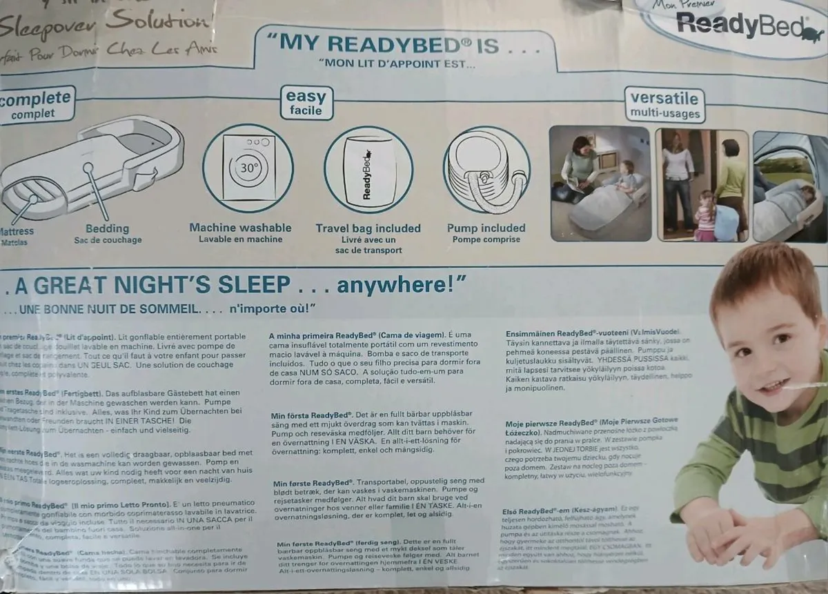 Inflatable Toddler Travel Bed - Image 3