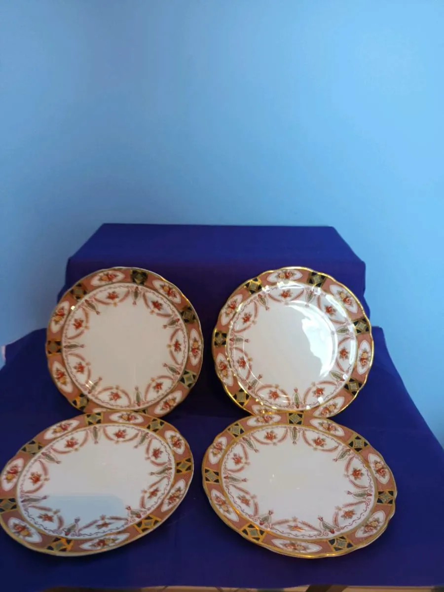 Set 4 ARKLOW BONE CHINA  TEA PLATES - Image 4