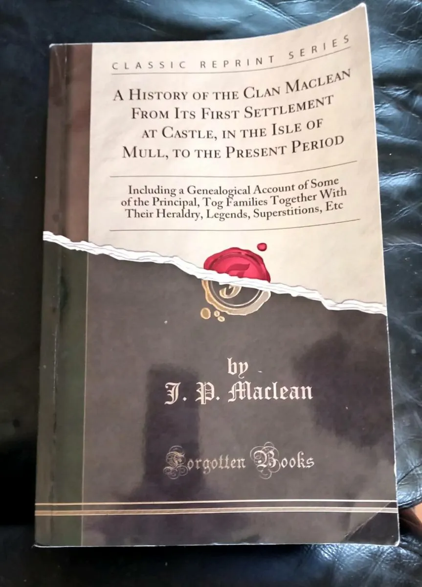 A History of Clan MacLean Book