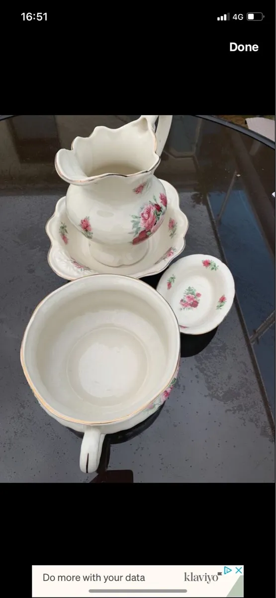 Staffordshire 4 piece bathroom set - Image 2