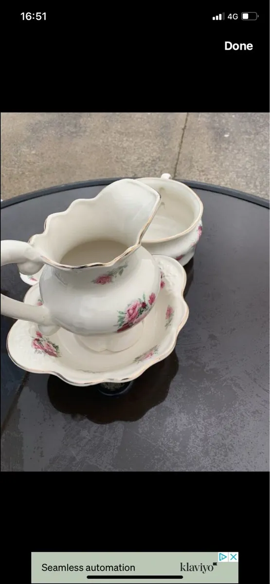Staffordshire 4 piece bathroom set - Image 4