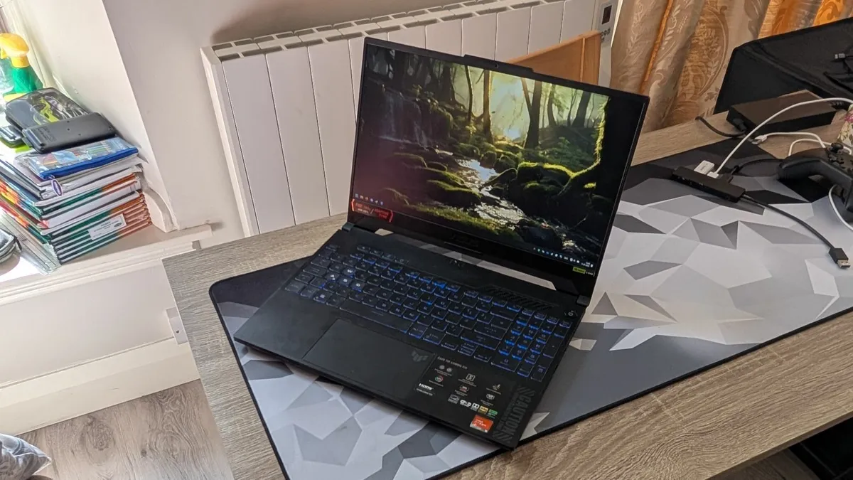Gaming laptop Asus tuf gaming A15 Ryzen 9 RTX 4070 - Image 1