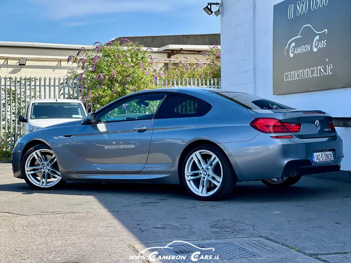 BMW 640D MSPORT SPACE GREY BLACK LEATHER STUNNING - Image 2