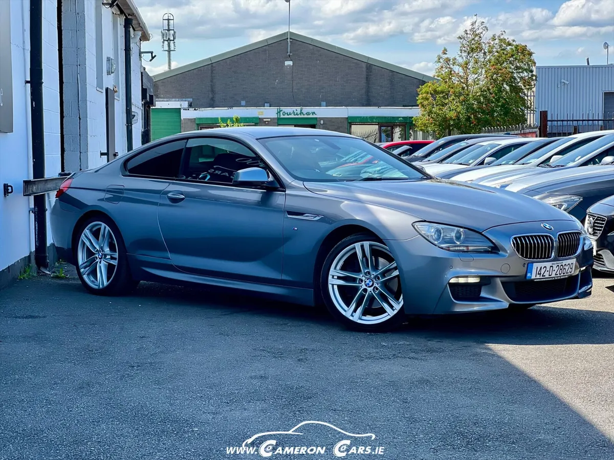 BMW 640D MSPORT SPACE GREY BLACK LEATHER STUNNING - Image 4