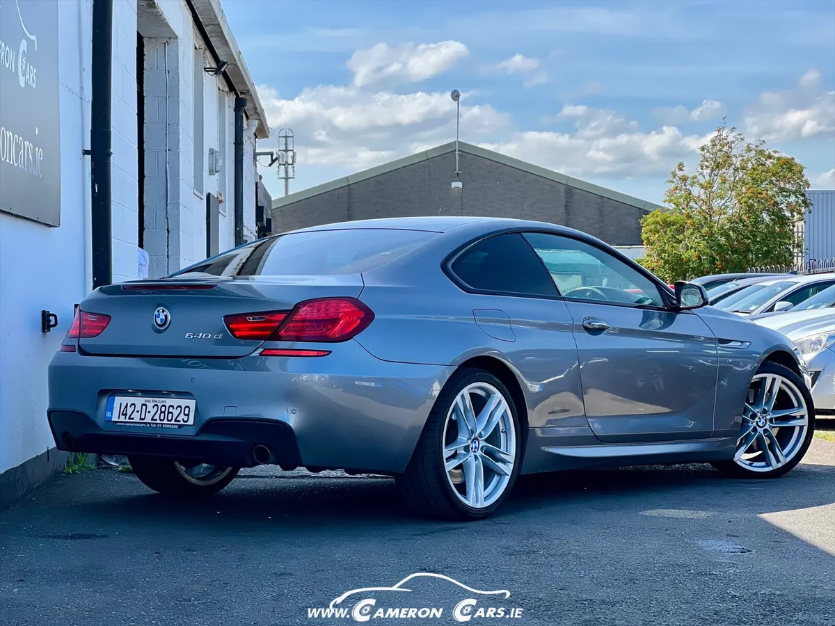 BMW 640D MSPORT SPACE GREY BLACK LEATHER STUNNING - Image 3