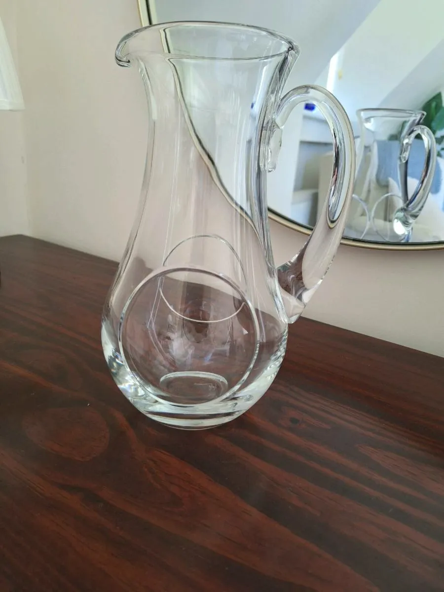 John Rocha Waterford Glass Jug