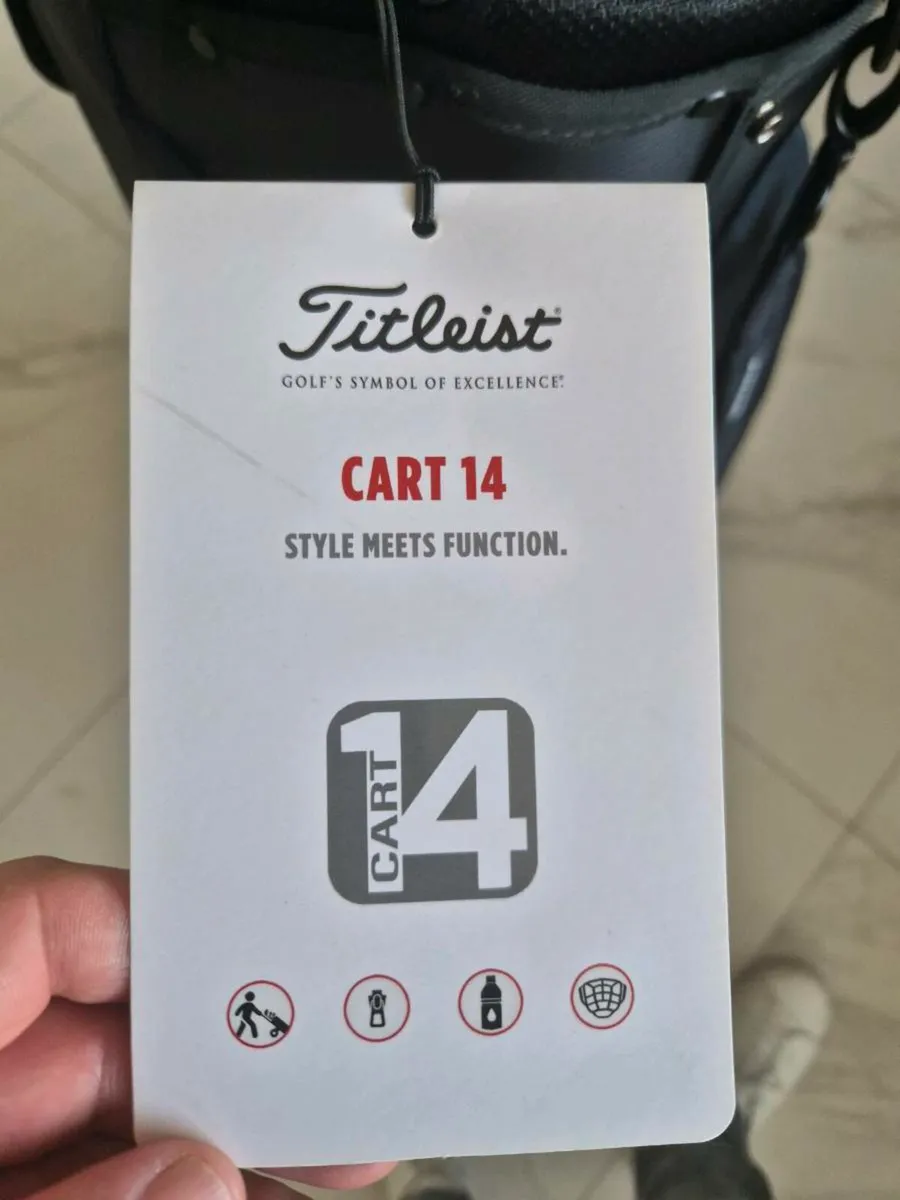Titleist golf cart bag brand new - Image 4
