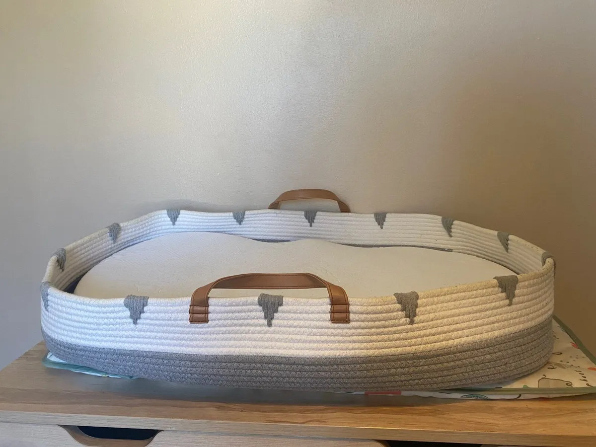 Woven Changing Basket - Image 1