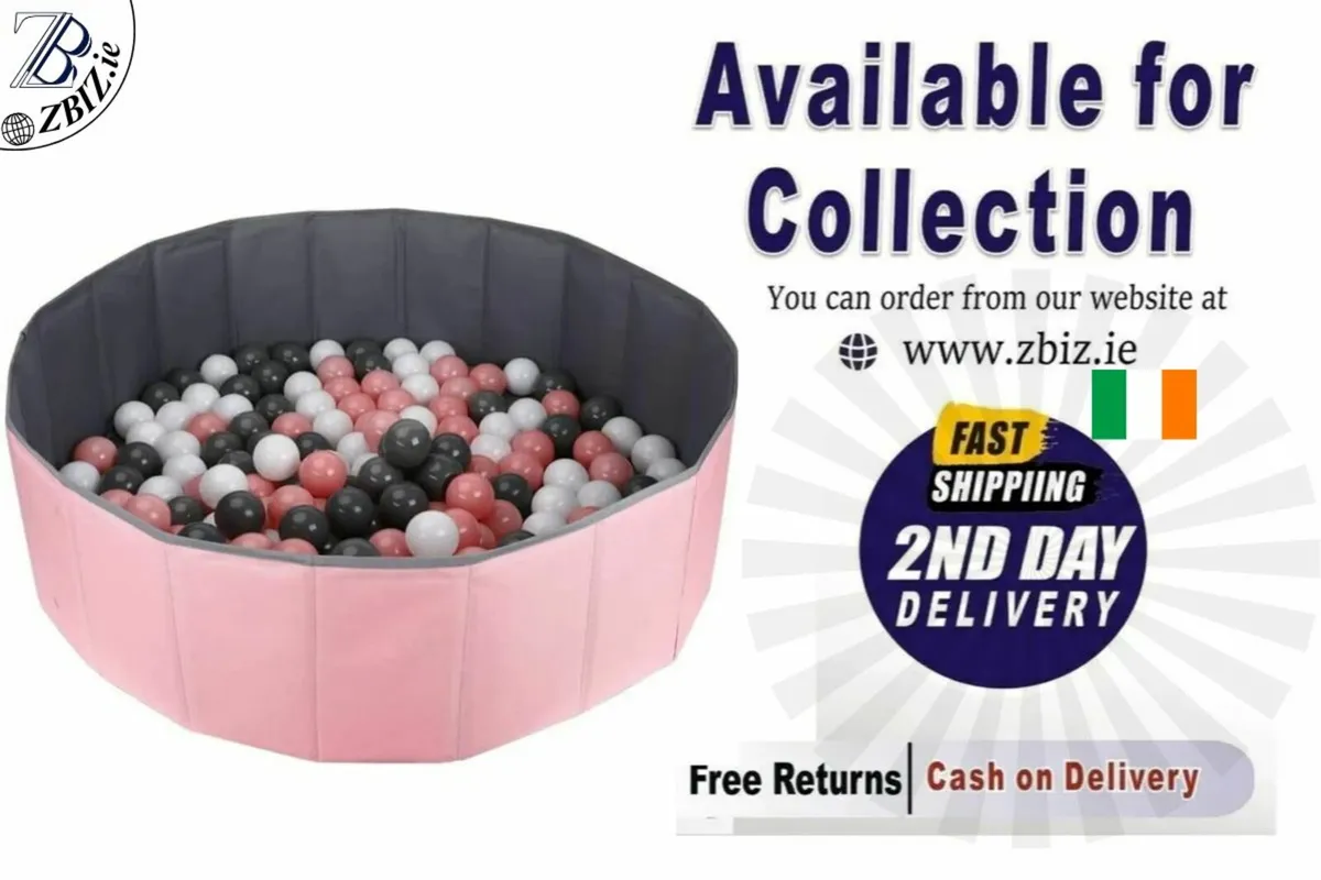 Ocean Ball Pool for Babies, Comfortable Playpen - Image 1