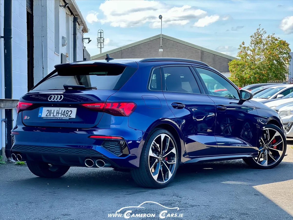 AUDI S3 QUATTRO DCT GEAR NAVARRA BLUE HOT HATCH - Image 2