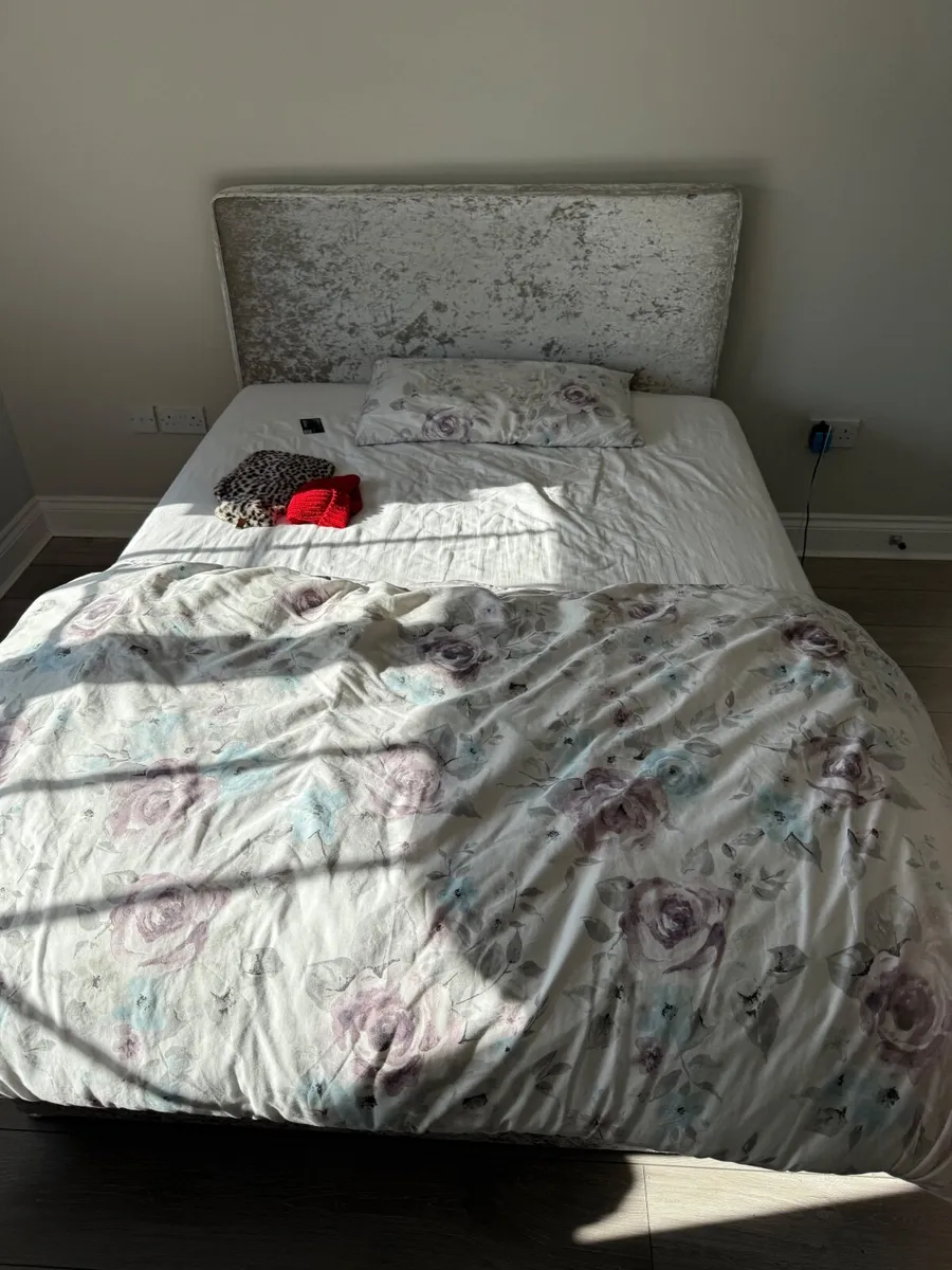 2 Beds 2 Mattress 2 Head Boards for Sales - Image 1