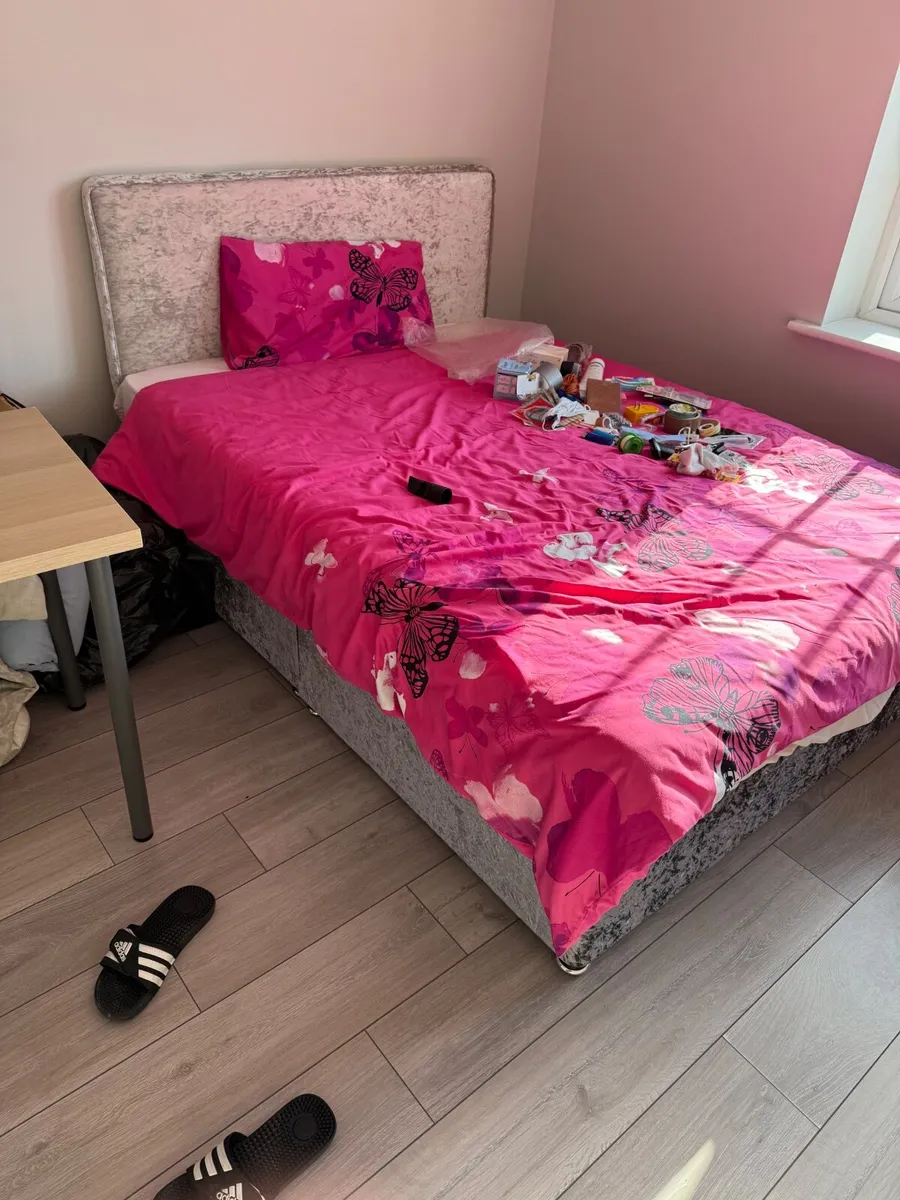 2 Beds 2 Mattress 2 Head Boards for Sales - Image 3
