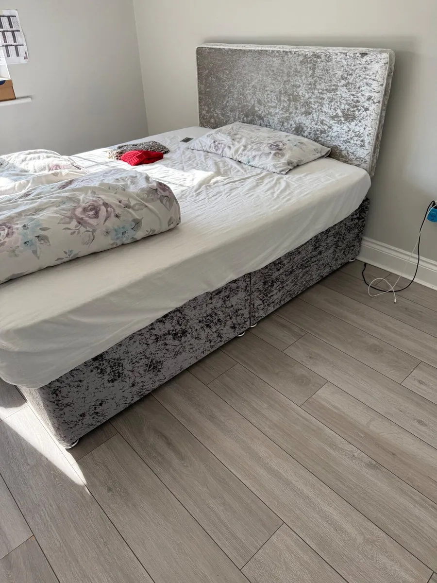2 Beds 2 Mattress 2 Head Boards for Sales - Image 4