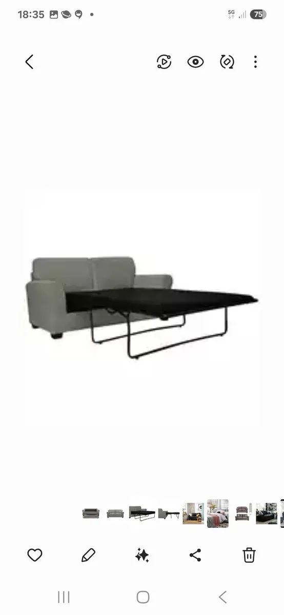 Brand new Bromley sofa beds reduced