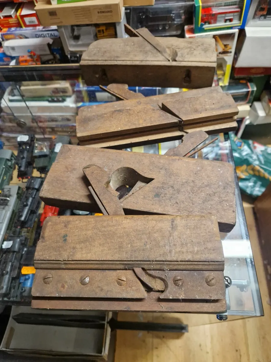 Vintage Wood Plane's x 4 - Image 4