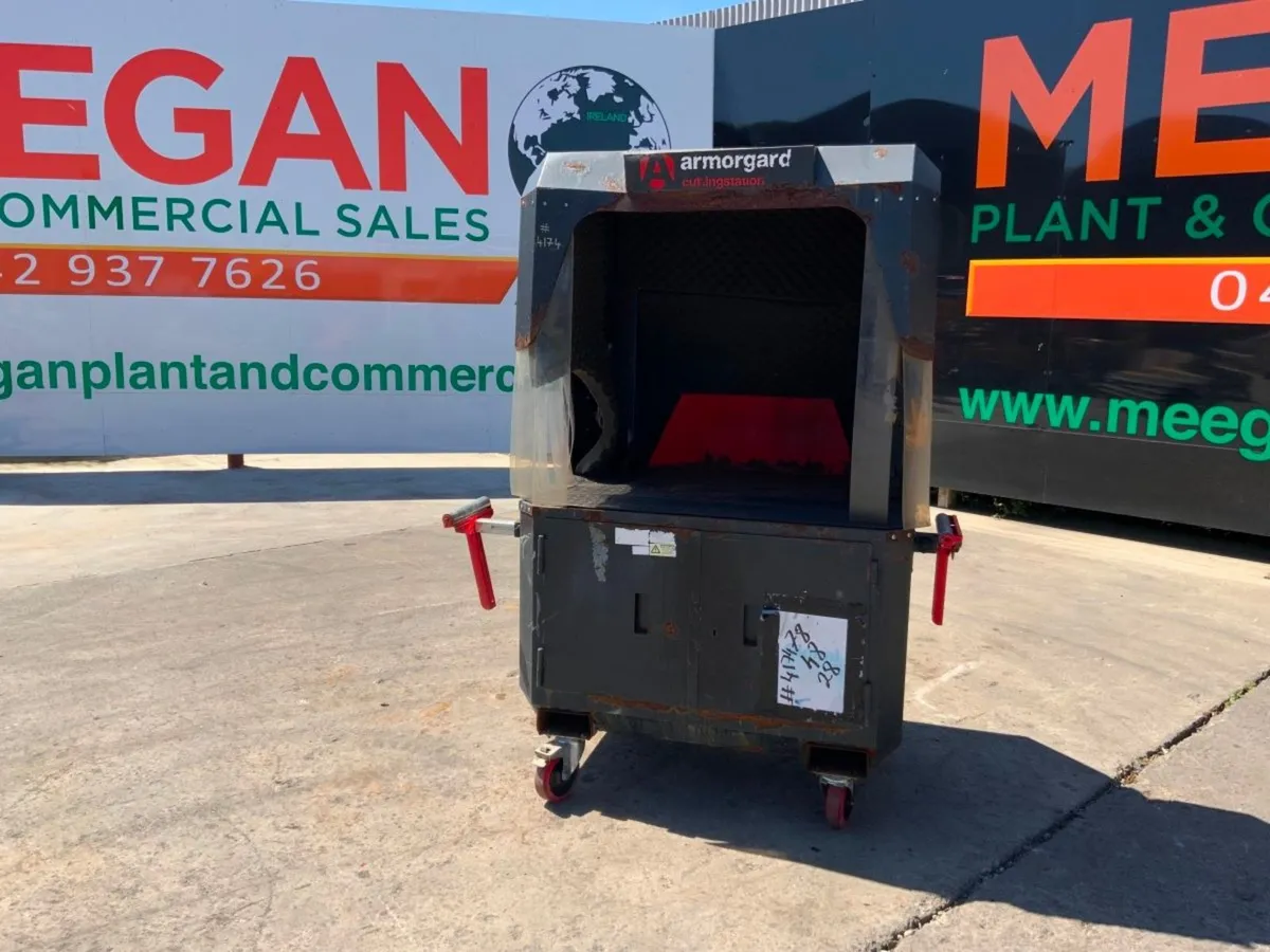 ARMOGUARD MOBILE CUTTING STATION.....4174. - Image 2