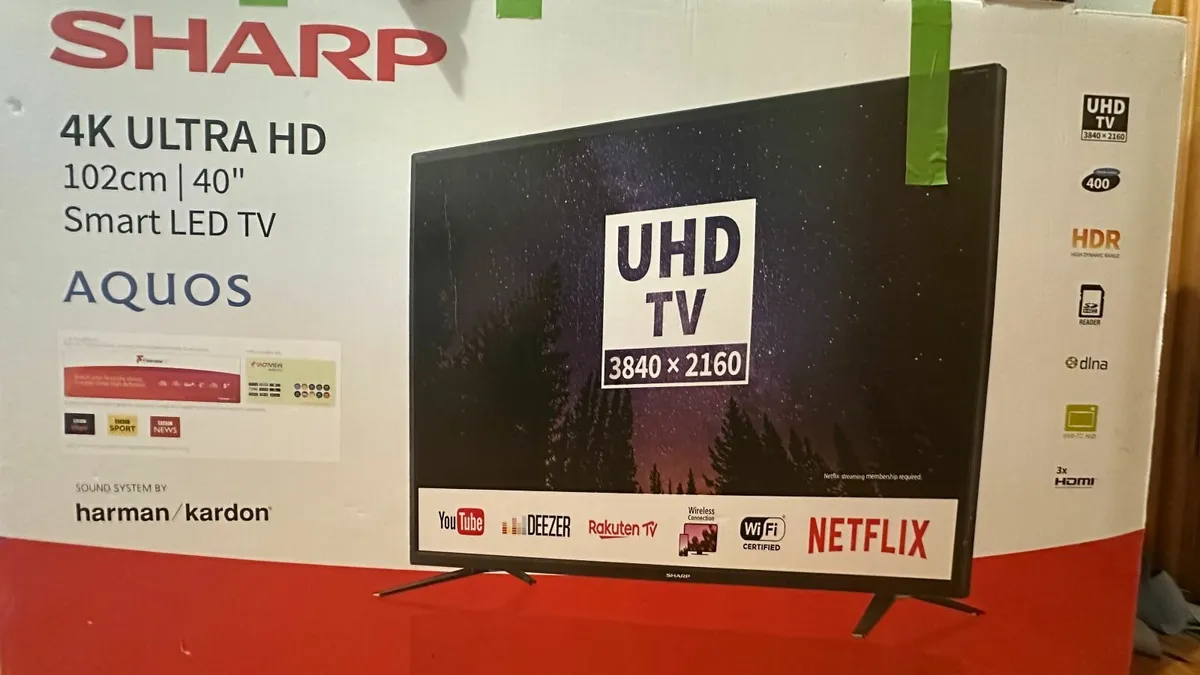 TV Sharp 40" Used