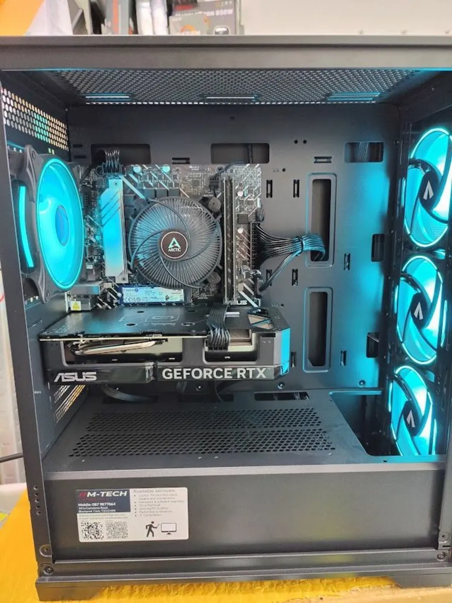 High Performance Gaming PC i5 12th/32GB/RTX  4060 - Image 2