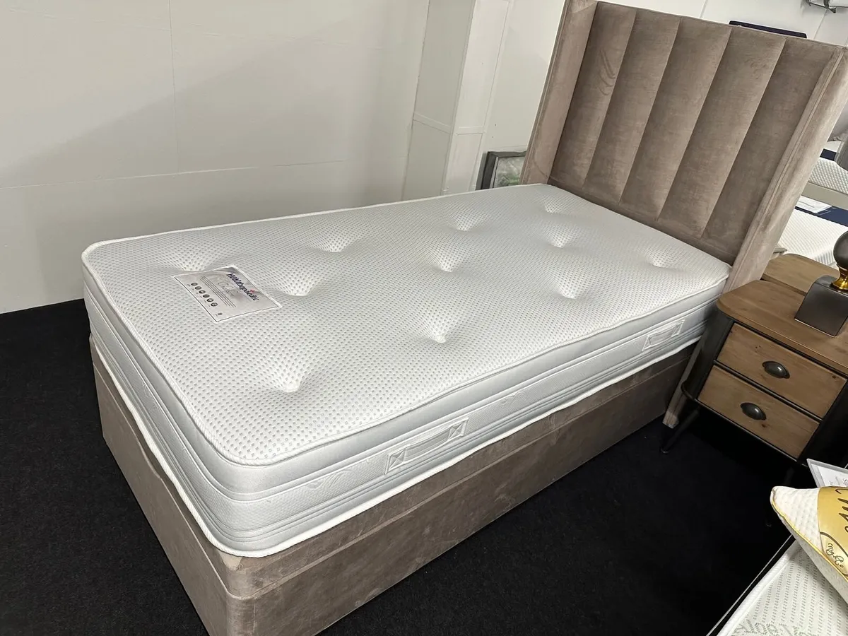 Brand New Beds Frame With Mattress - Image 4