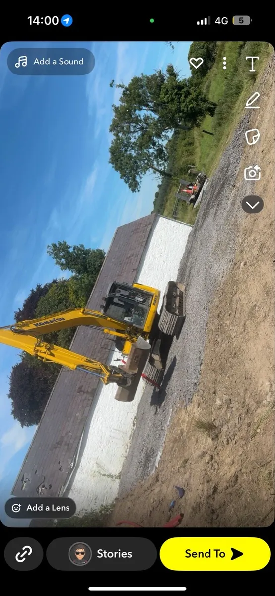 Digger hire - Image 1