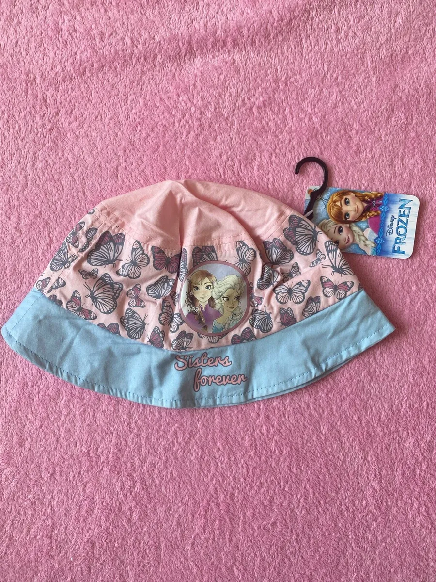 Disney Frozen Pink & Blue Bucket Hat - Image 1
