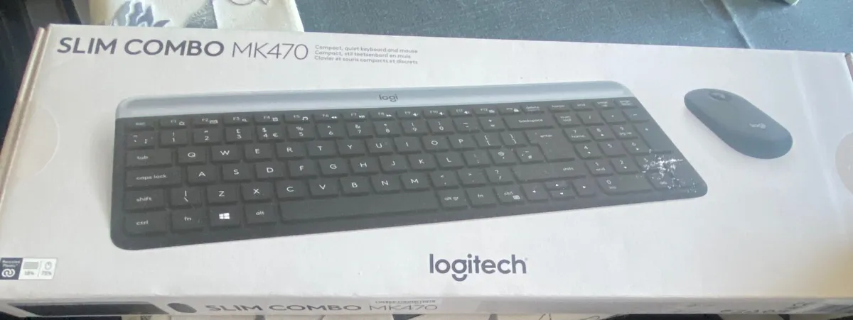 Slim combo - silent keyboard and mouse
