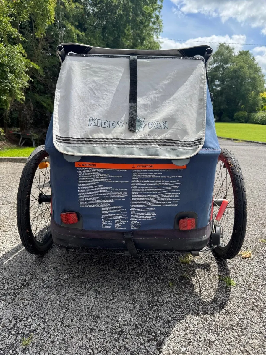 Kiddy Van bike trailer and stroller - Image 4